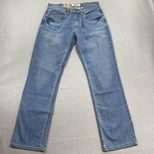 Justin 1879 Jeans Mens 32x32 Blue Denim Pants Low Rise Bootcut Western Cowboy